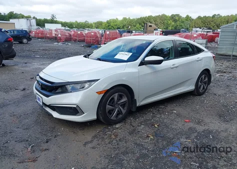 2020 Honda Civic Lx z USA, uszkodzony, nr VIN 2HGFC2F64LH589032